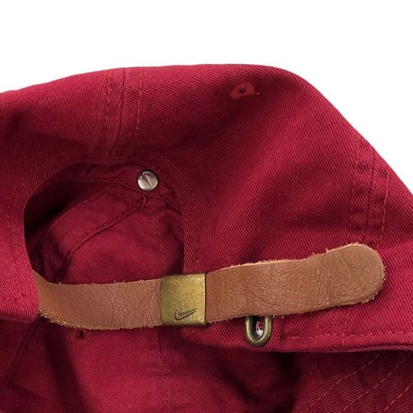 Vintage 90s NikeĀ Stanford CardinalāHeritage 86 Hat Leather Strap - Picture 7 of 12
